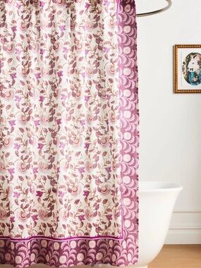 Brand New Anthropologie Zhana Shower Curtain